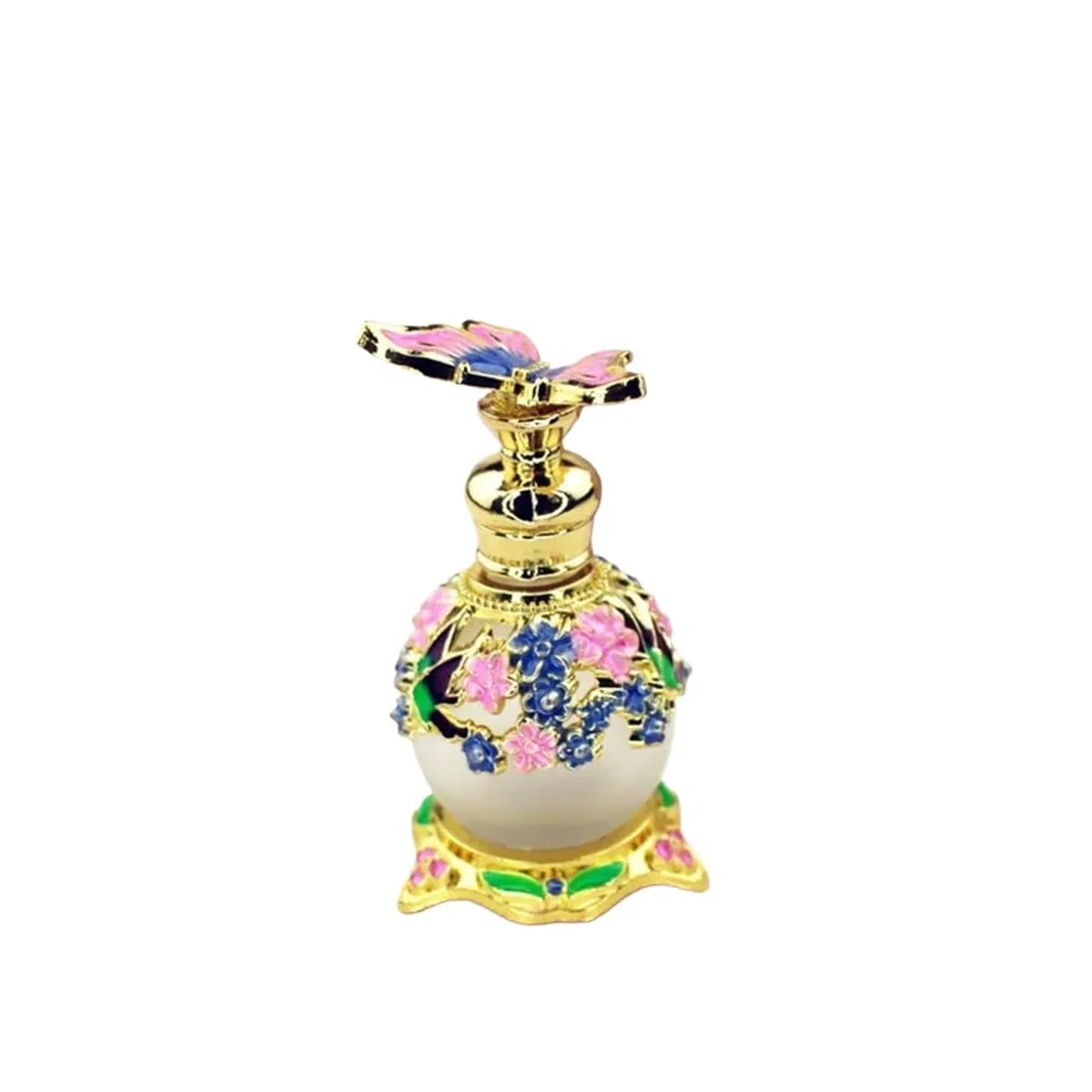 Rozpylacz do perfum, Perfume Atomizer 15ml Metal Glass Bottle Multicolor(Purple)